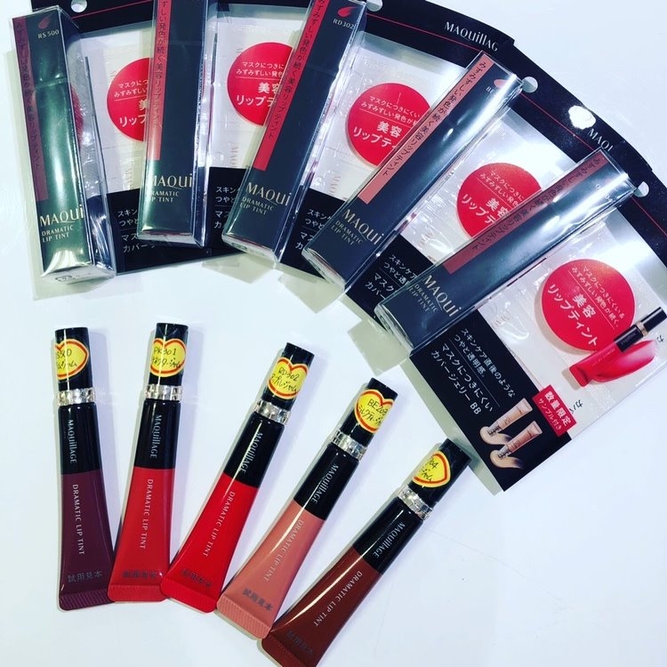 ☆資生堂MAQUILLAGE「誕生、美容リップティント」発売☆